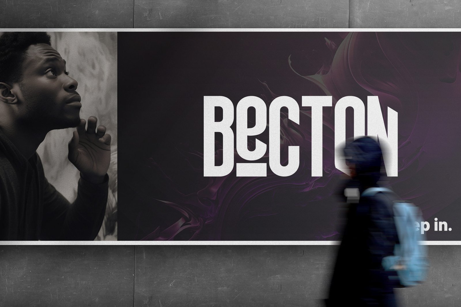 The Becton wall advertisement application